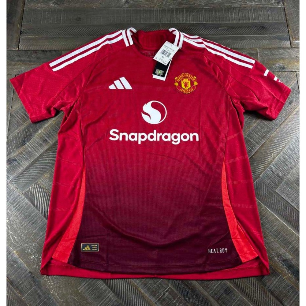 Adidas Manchester United 24-25 Home Authentic Jersey Snapdragon JF1291 XL NEW